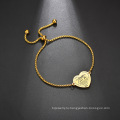 Shangjie Oem Joyas модная нержавеющая сталь регулируемые браслеты золоты